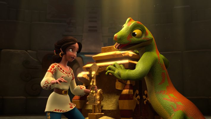 Exclusive Clip Danny Trejo Plays A Giant Gecko On Elena Of Avalor