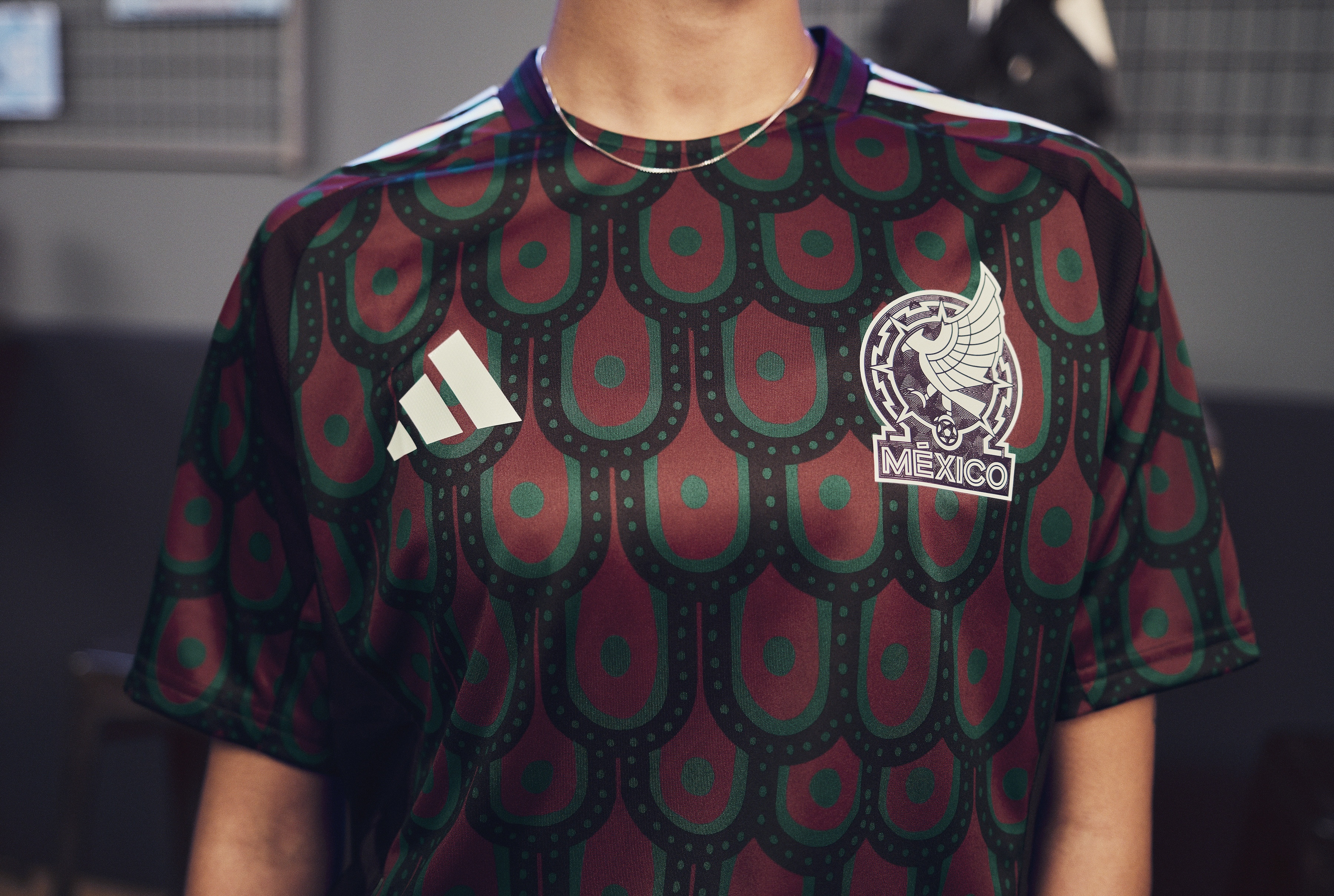 Camiseta de local de la Copa América México