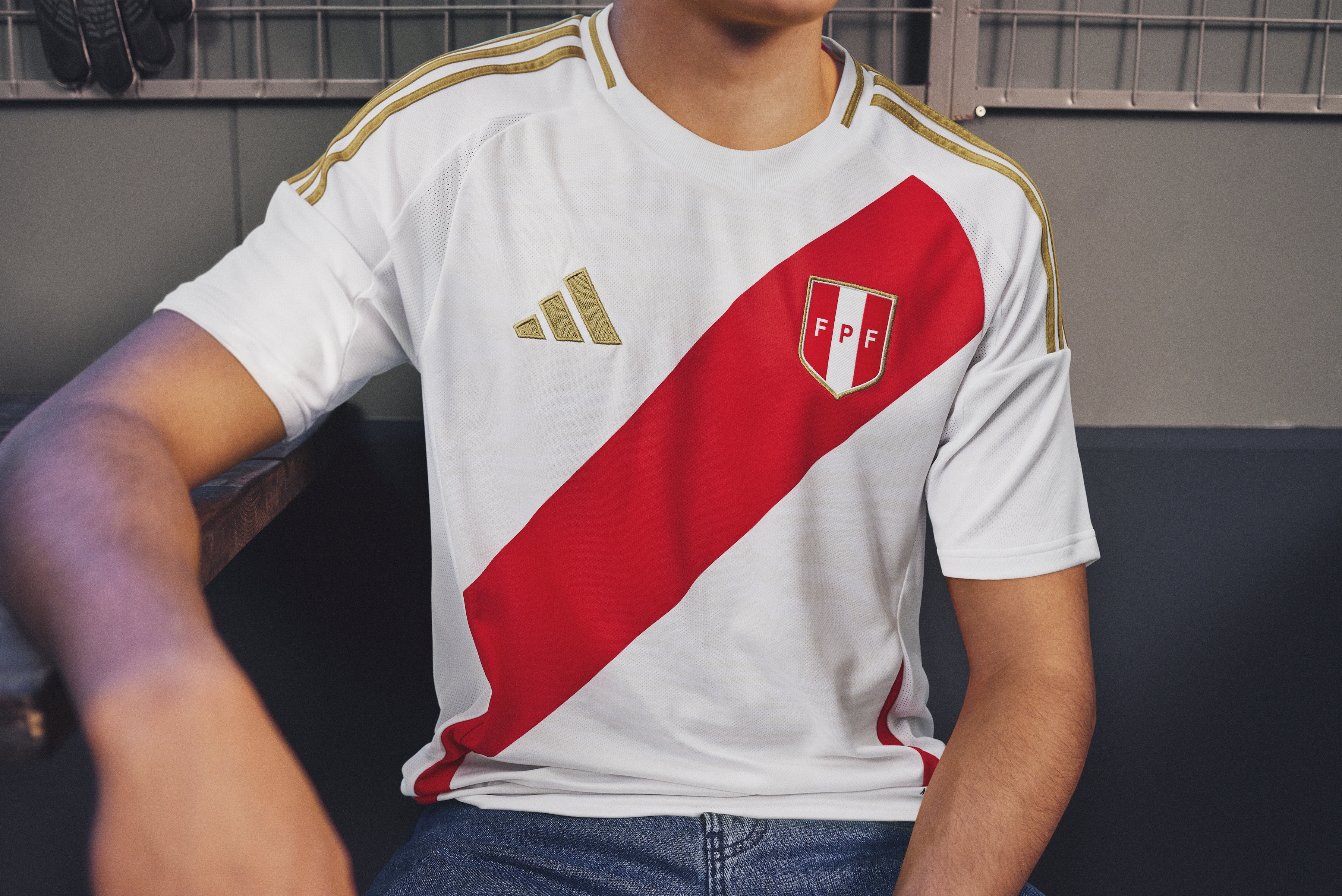 Camiseta de local de la Copa América Perú