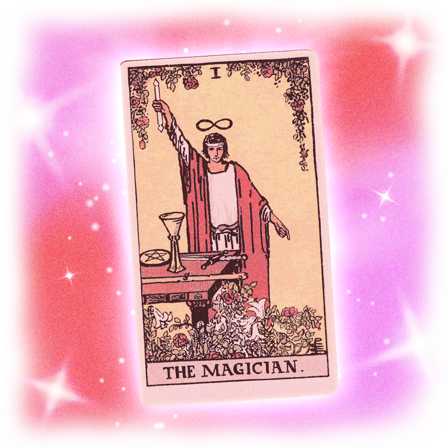 The Magician tarot card