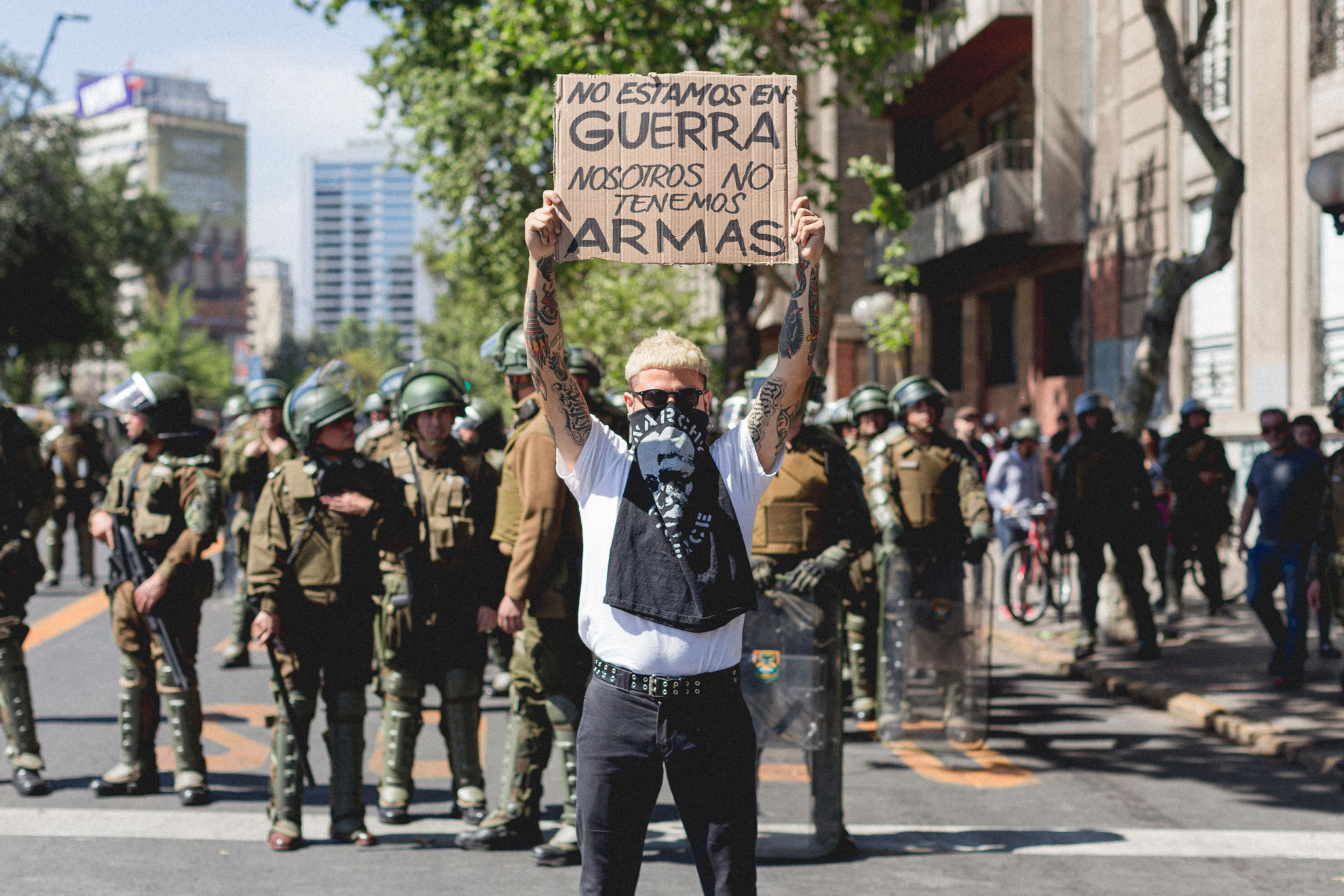 Chilean-Protest-Musicians