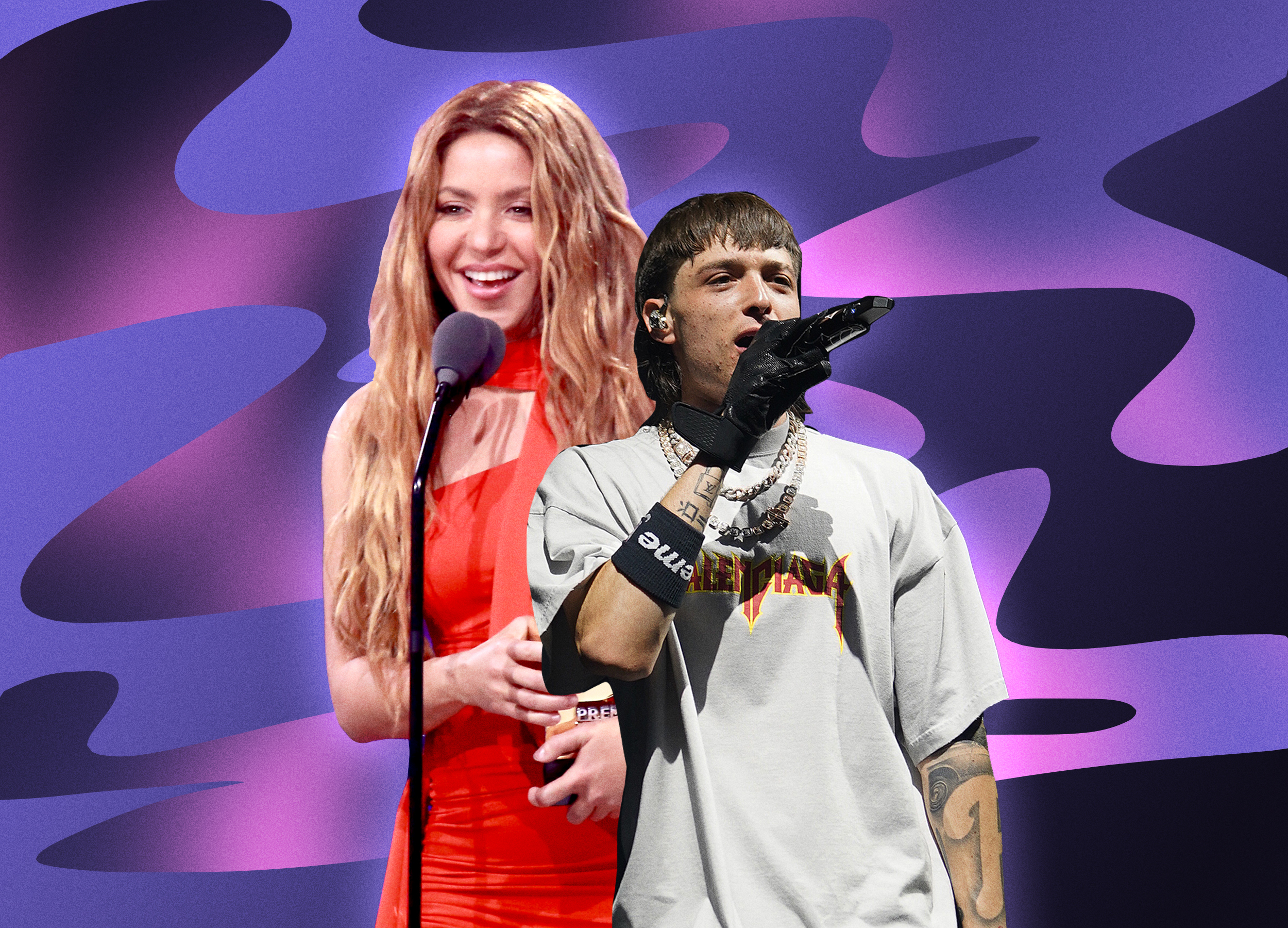 peso pluma-shakira_2023 MTV VMAs