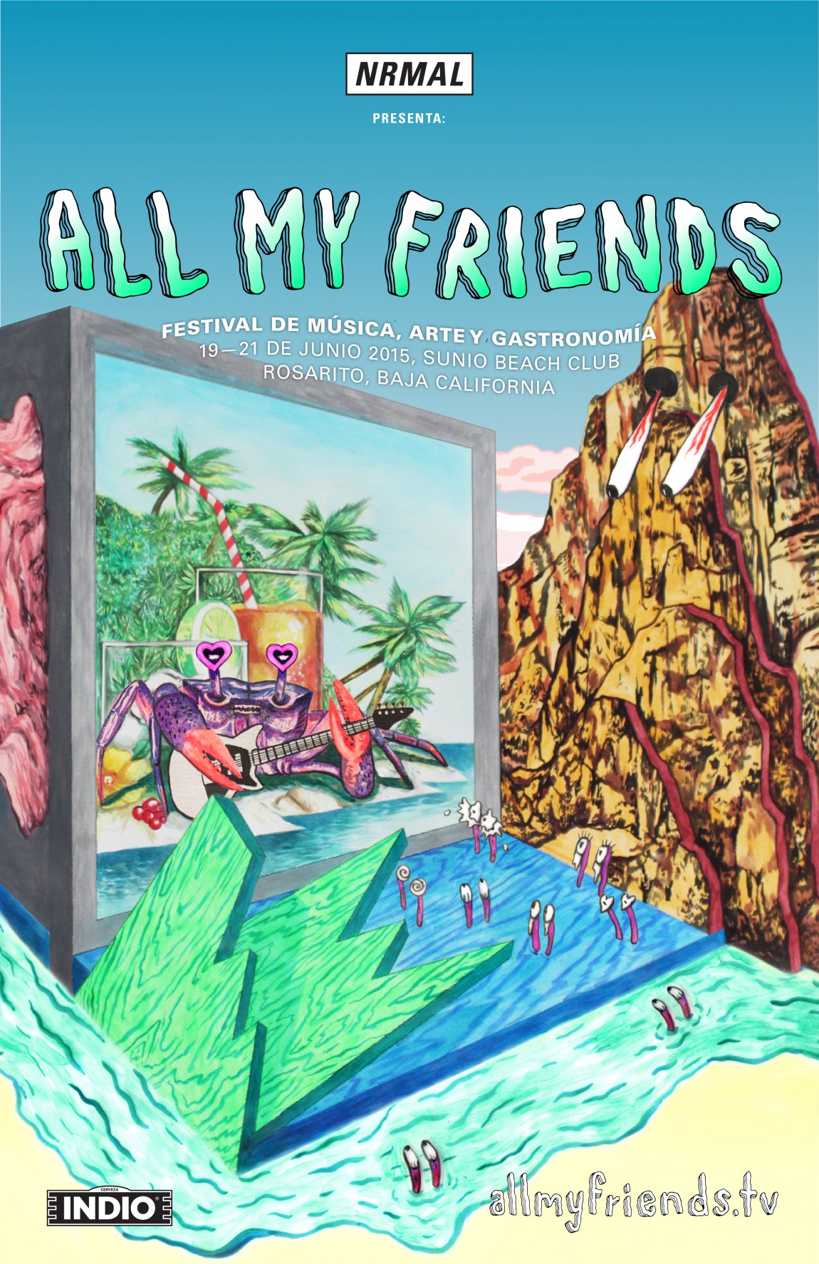 Mexico's All My Friends Music Festival Reveals 2015 Lineup