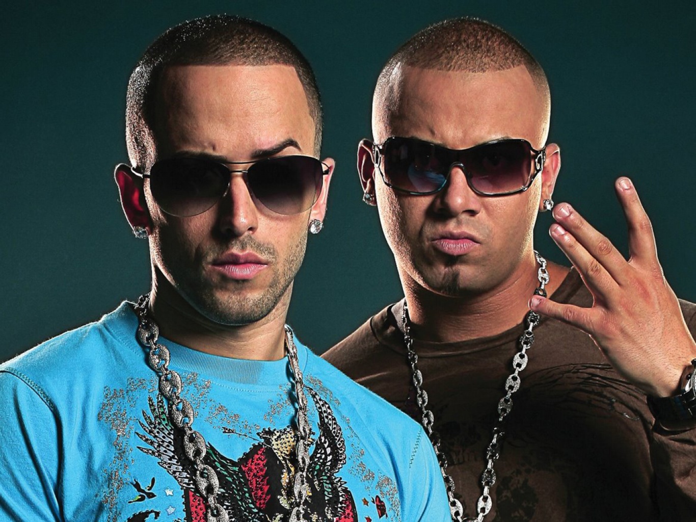 Never No One Went Harder on Ed Hardy than Wisin y Yandel