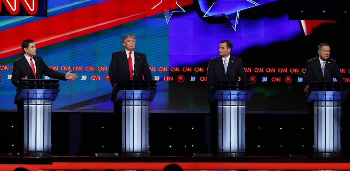A Restrained Republican Debate Touched On Cuba Policy Inciting Violence And That F Cking Wall