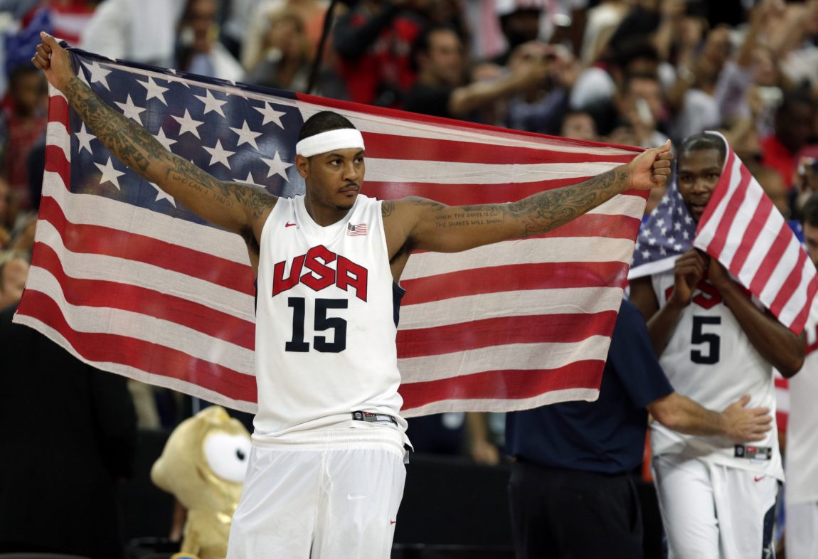 Carmelo Anthony is on Track to the Best US Olympic Baller of