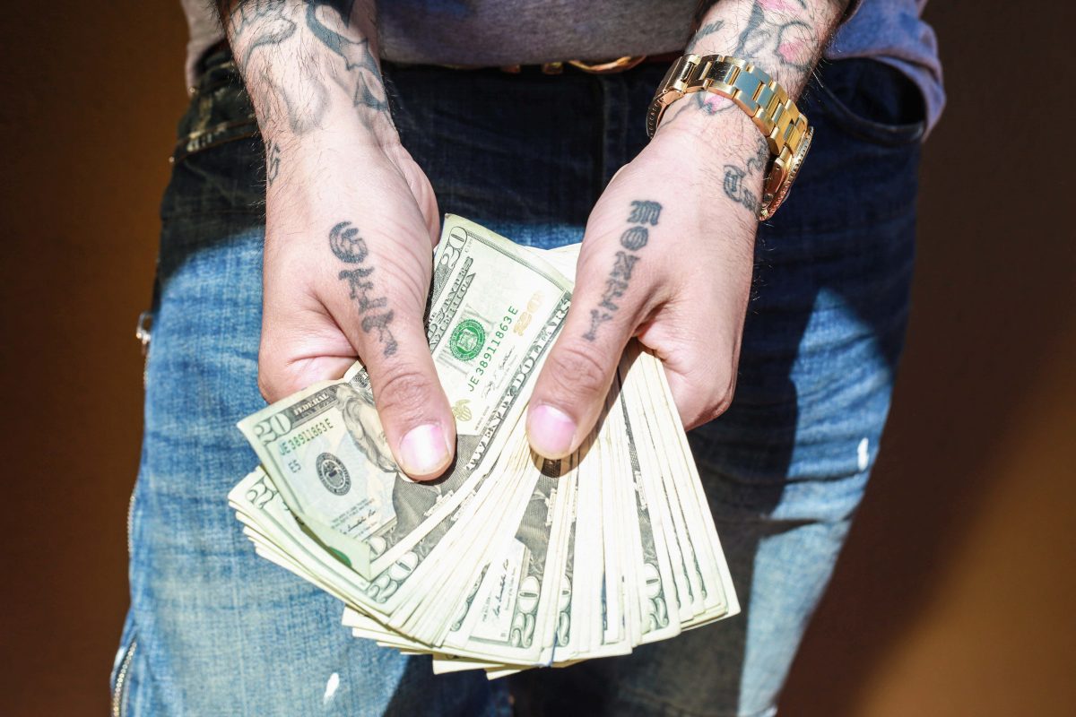 Money Tattoo Design for Sleeve