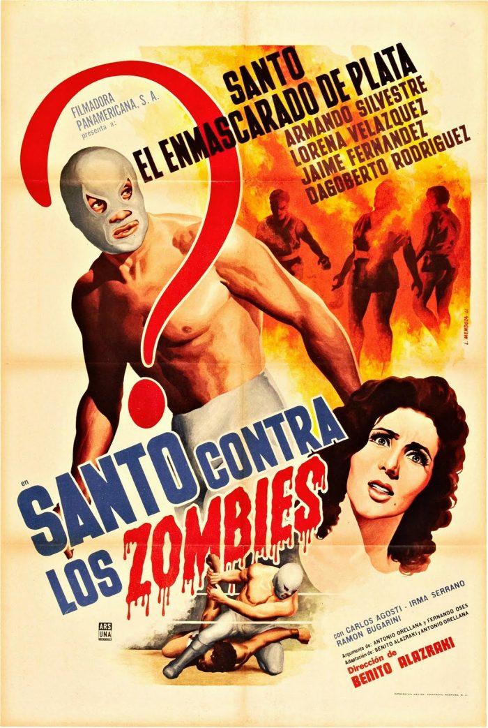 santo contra los zombies poster film