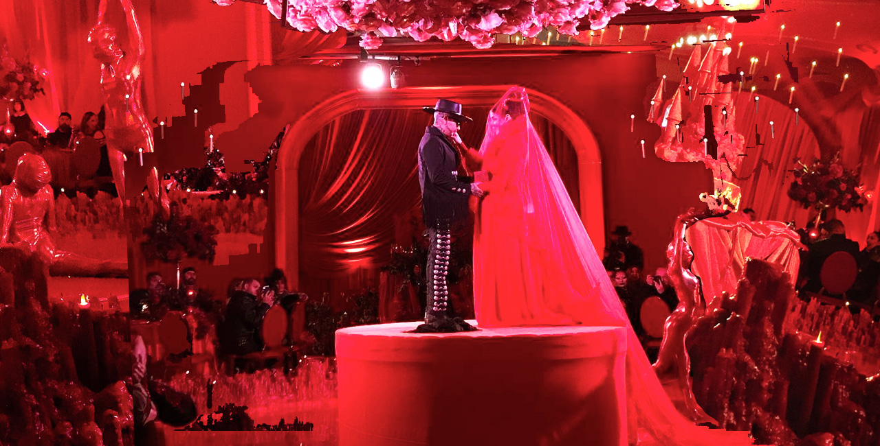 Kat Von D Leafar Seyer Had The Most Lavish Goth Wedding Of All Time.