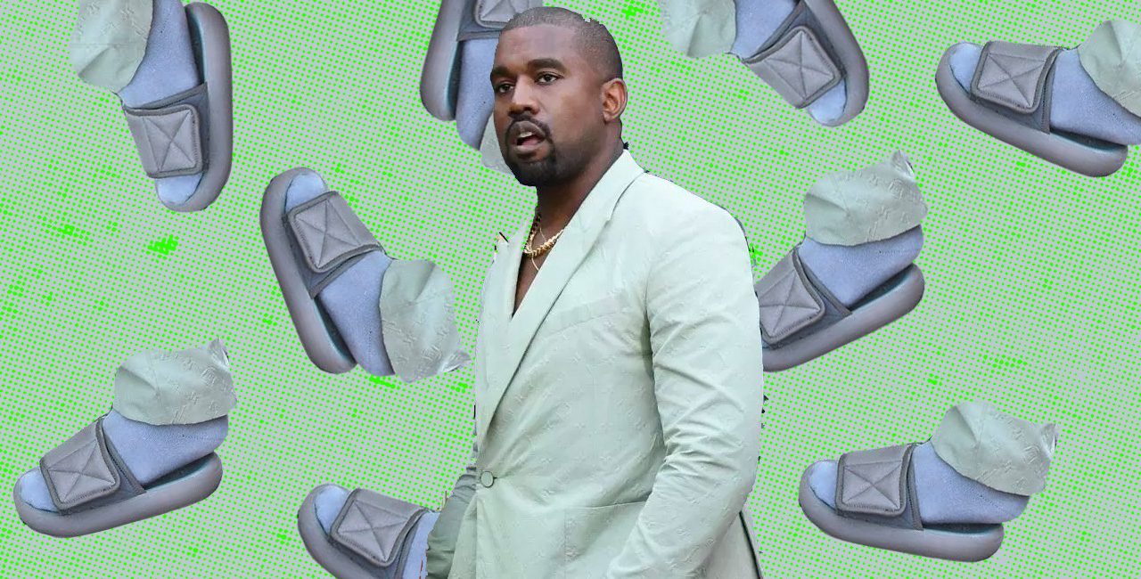 Kanye West Wore Tiny Chanclas to a Wedding & People Have a Lot of Jokes