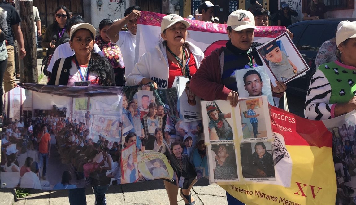 Caravan of Mothers of Missing Migrants: Women Share Their Stories