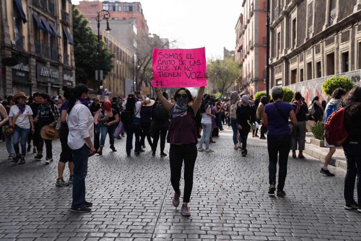 80,000 Mexican Women & Allies Protested on International Women's Day