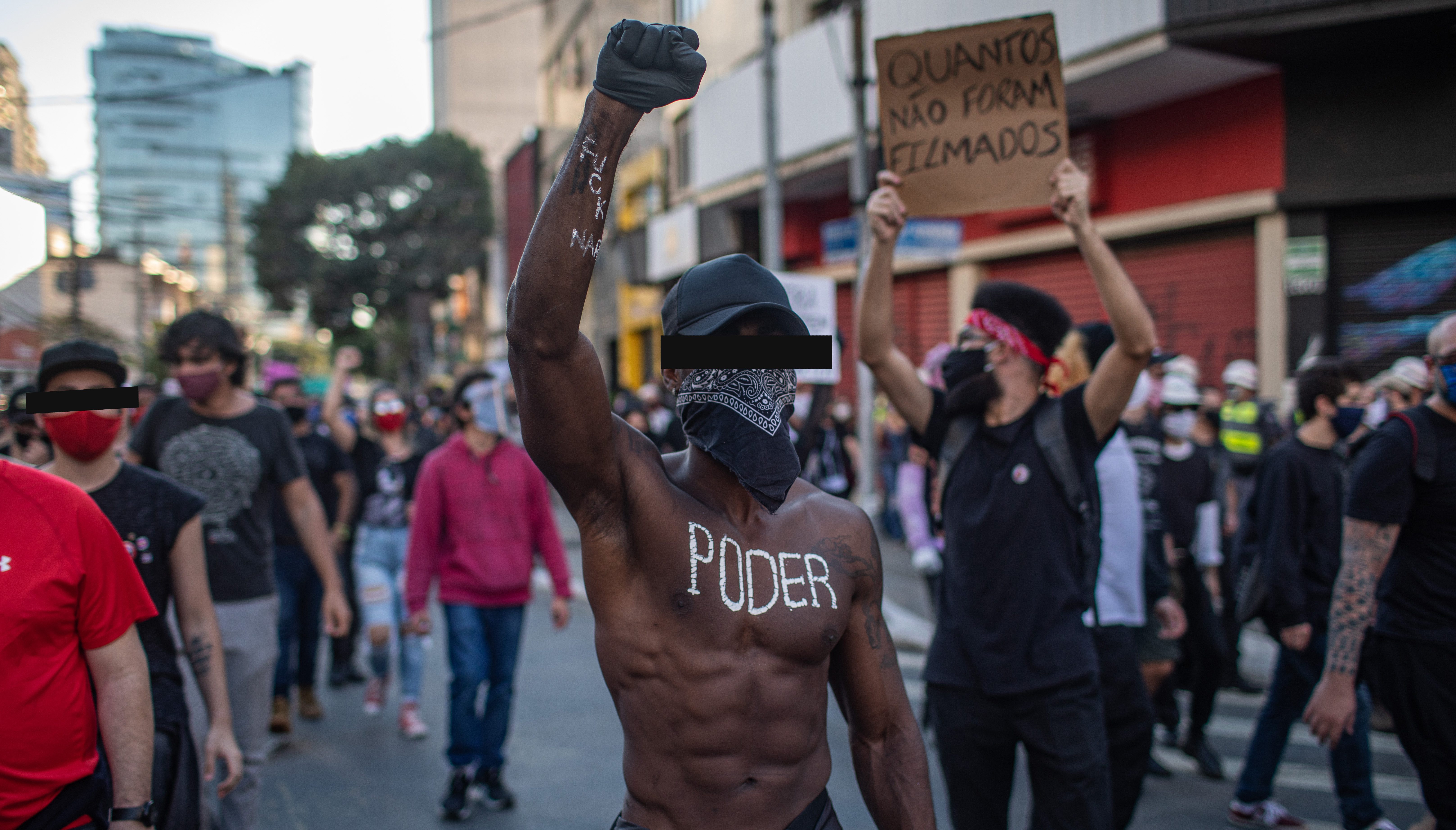 Brazil Protests Police Violence And Declare Vidasnegrasimportam