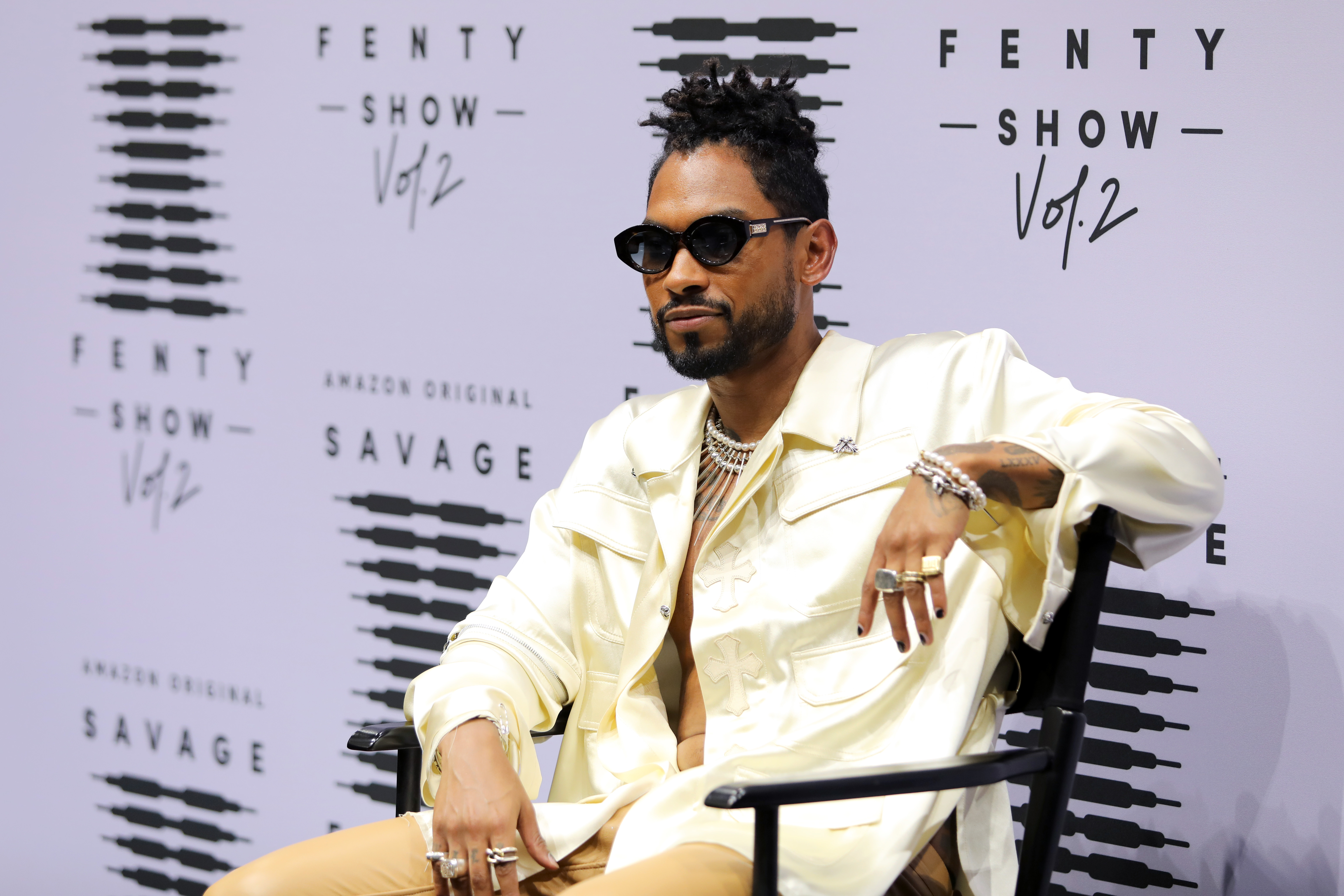 Miguel, Bad Bunny Perform at Rihanna's Savage Fenty Lingerie Fashion Show –  WWD