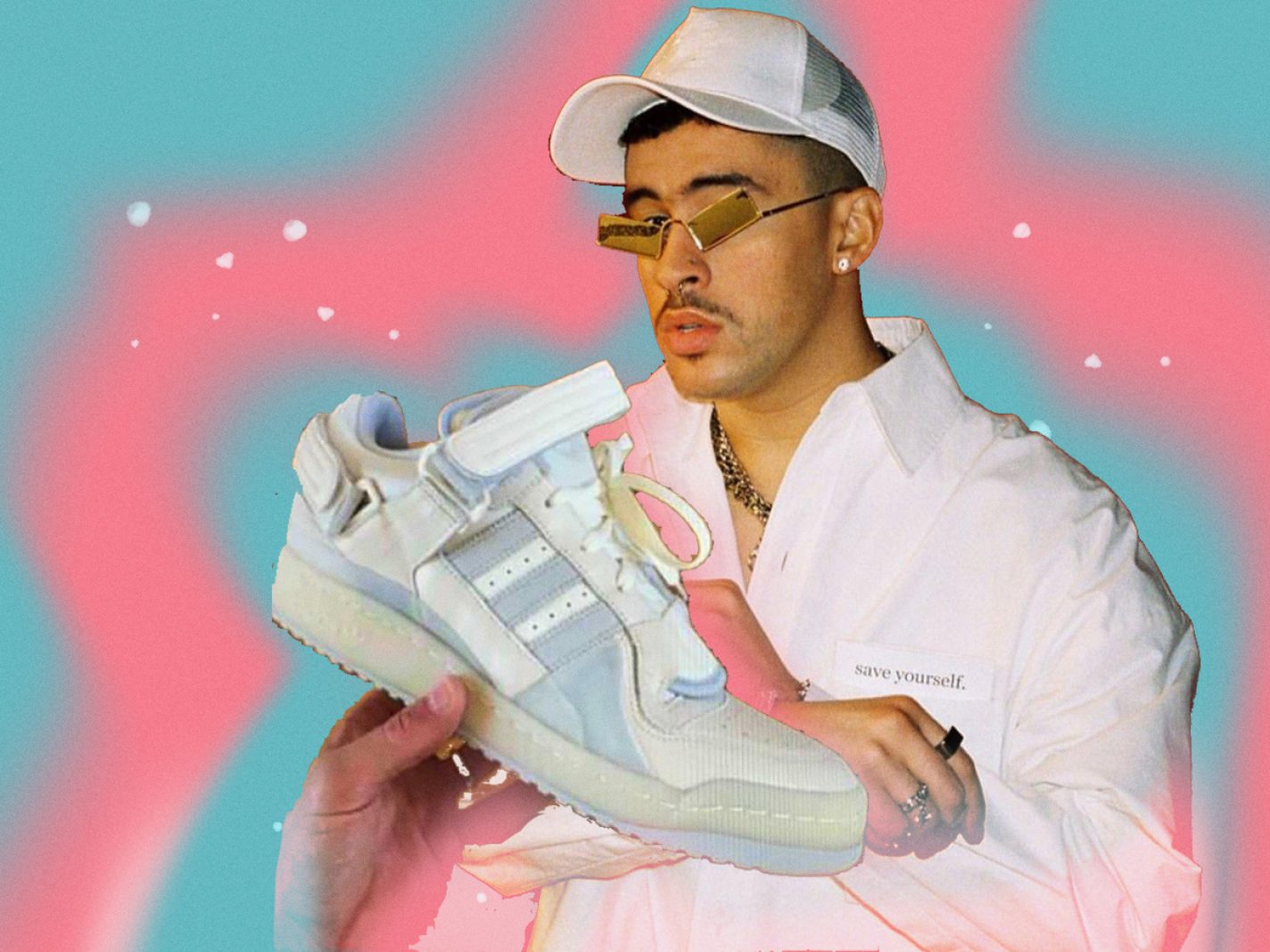 Bad Bunny Is Reportedly Teaming up With Adidas for Sneaker Collab