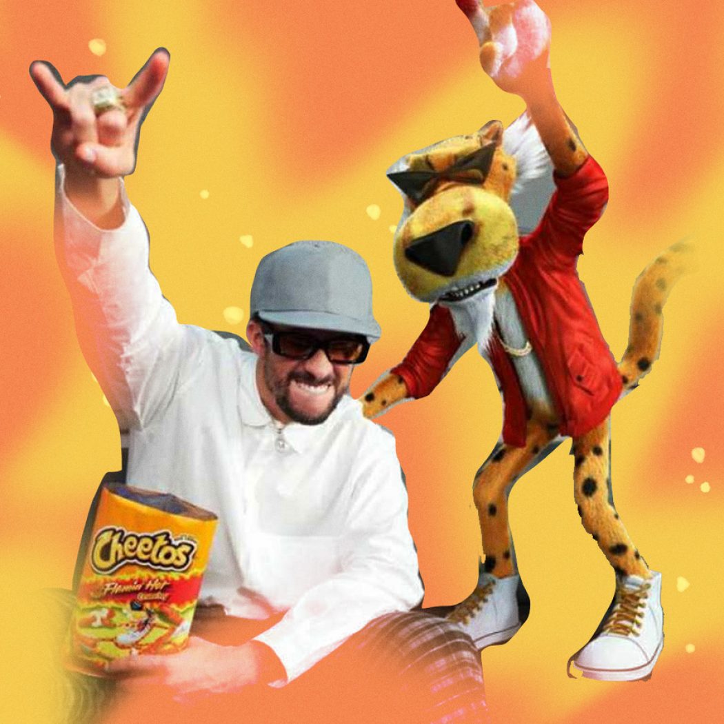 Bad Bunny Chester Cheetah Hit The Studio In New Cheetos Commercial ...