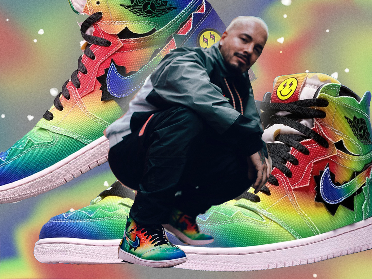 J Balvin Is First Latin Artist To Team up With Air Jordan for Sold-Out  Sneakers