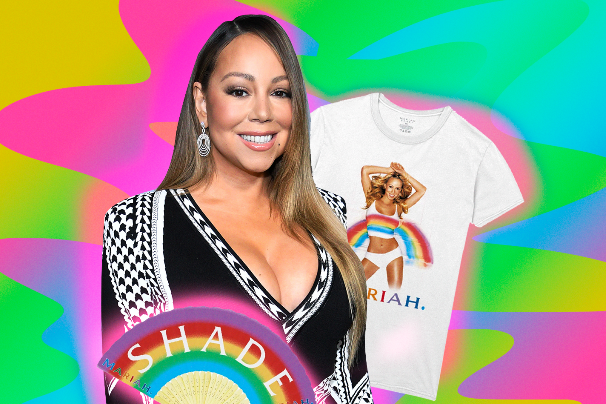 Check Out Mariah Carey’s New LGBTQ+ Themed Merch Released Just in Time