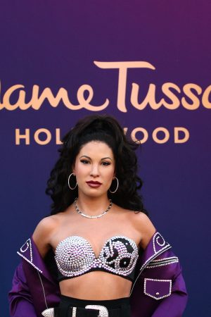 Selena Quintanilla wax figure at the Madame Tussauds Hollywood.