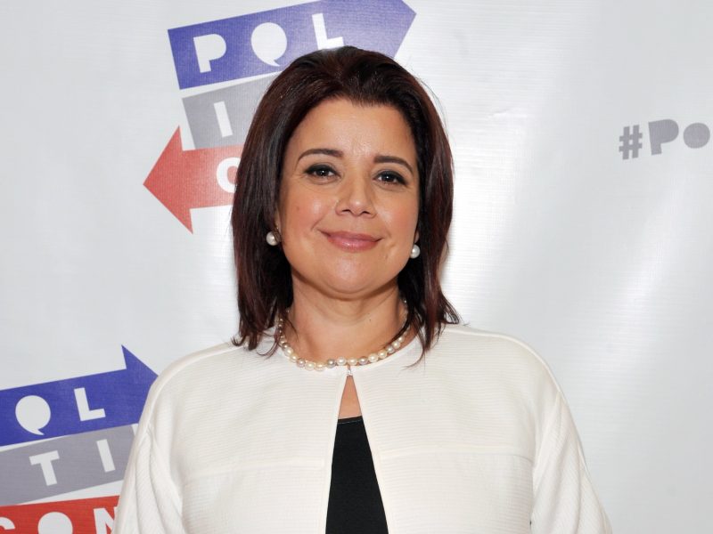 Ana Navarro at Politicon at Pasadena Convention Center on July 30, 2017 in Pasadena, California.