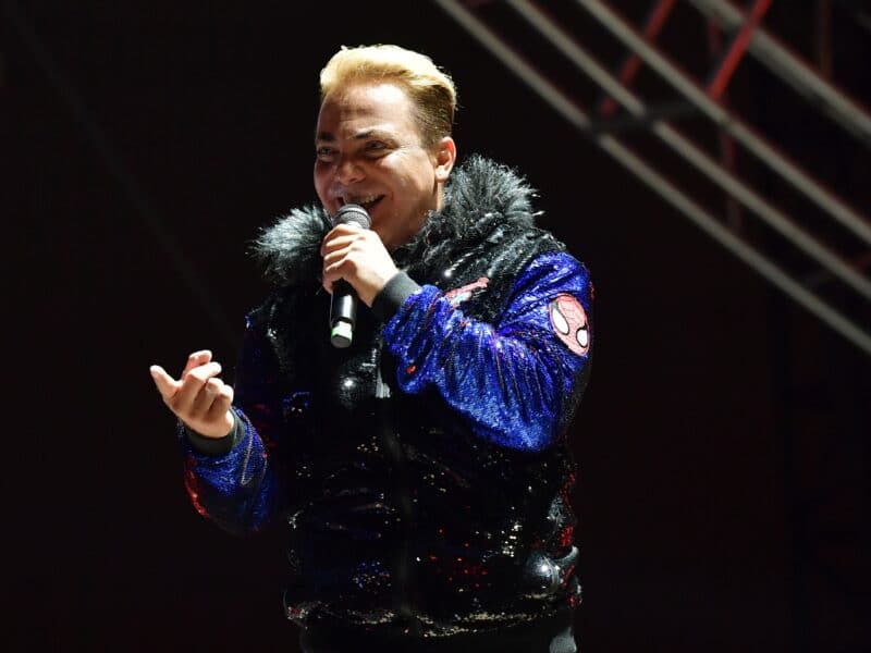 WEST HOLLYWOOD, CALIFORNIA - JUNE 08: Cristian Castro performs at day 2 of LA Pride 2019 on June 07, 2019 in West Hollywood, California.