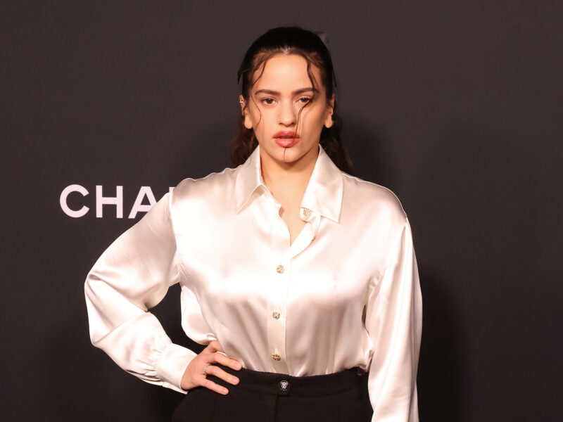 NEW YORK, NEW YORK - DECEMBER 14: Rosalia attends the 2021 MoMA Film Benefit presented by Chanel at The Museum of Modern Art on December 14, 2021 in New York City. (Photo by Taylor Hill/WireImage)