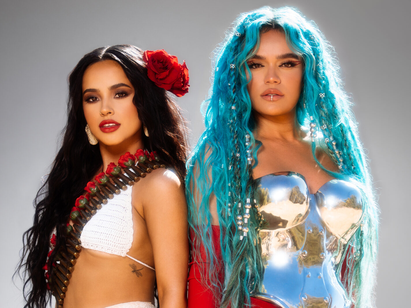 Becky G & Karol G's Set Spotify Global Record with 'MAMIII