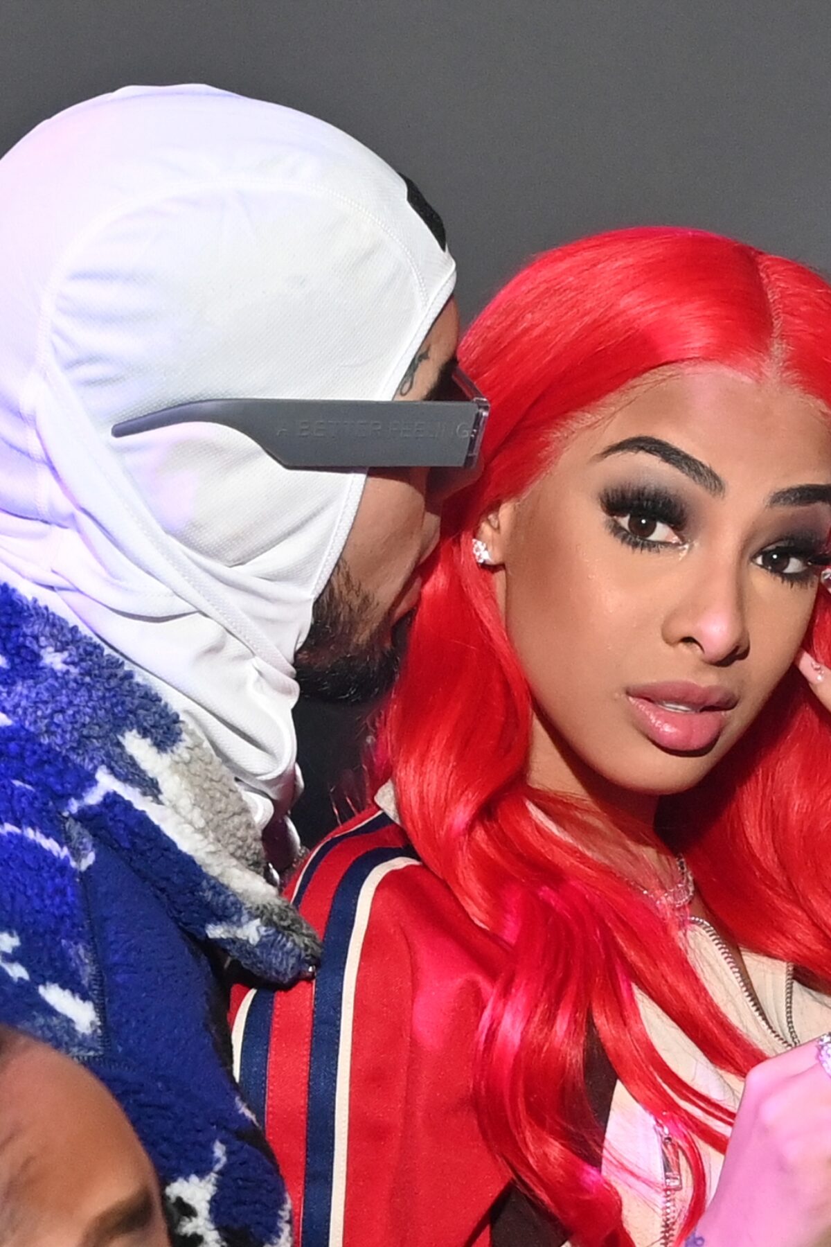CLEVELAND, OH - FEBRUARY 20: Anuel AA and Yailin la Mas Viral attend All Star WKND Finale at Galleria at Erieview on February 20, 2022 in Cleveland, Ohio.(Photo by Prince Williams/Wireimage)_divorce