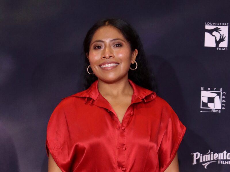 MEXICO CITY, MEXICO - SEPTEMBER 14: Yalitza Aparicio poses for photos during a red carpet event at Centro Cultural Los Pinos on September 14, 2021 in Mexico City, Mexico. (Photo by Adrián Monroy/Medios y Media/Getty Images)