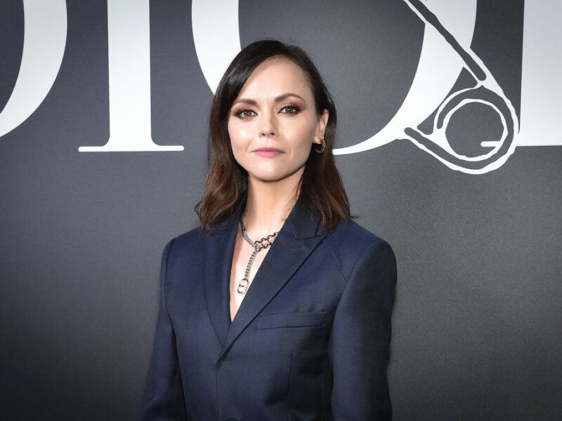 PARIS, FRANCE - JANUARY 17: Christina Ricci attends the Dior Homme Menswear Fall/Winter 2020-2021 show as part of Paris Fashion Week on January 17, 2020 in Paris, France. (Photo by Stephane Cardinale - Corbis/Corbis via Getty Images)