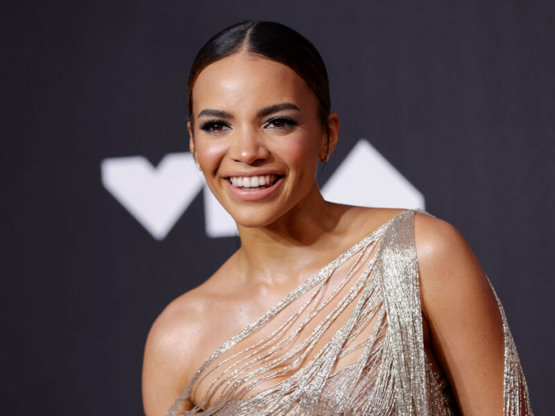 NEW YORK, NEW YORK - SEPTEMBER 12: Leslie Grace attends the 2021 MTV Video Music Awards at Barclays Center on September 12, 2021 in the Brooklyn borough of New York City. (Photo by Jason Kempin/Getty Images)
