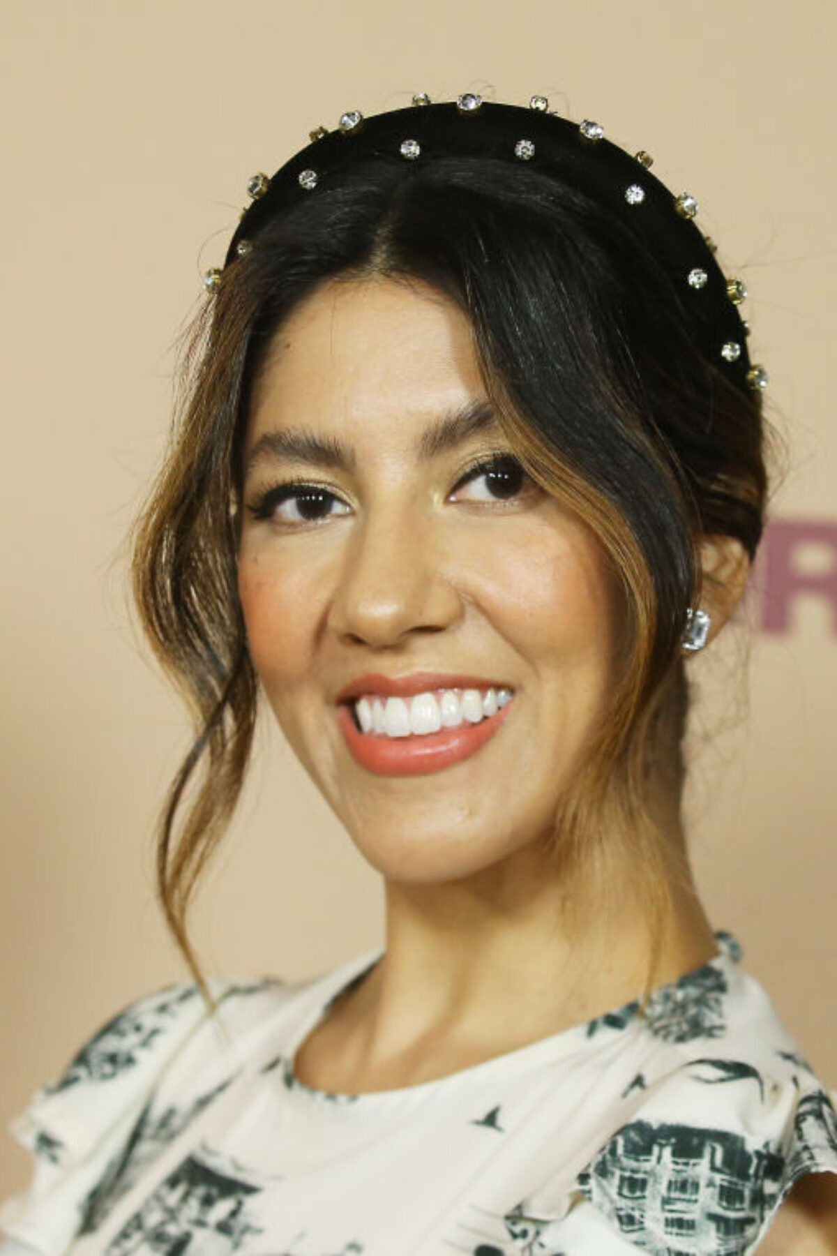 LOS ANGELES, CALIFORNIA - FEBRUARY 18: Stephanie Beatriz attends the Los Angeles premiere of Focus Features' 