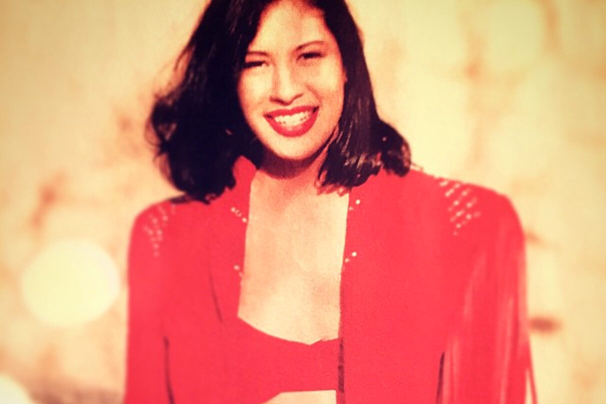 Selena Quintanilla Selena The Series Red Fringe Leather Jacket