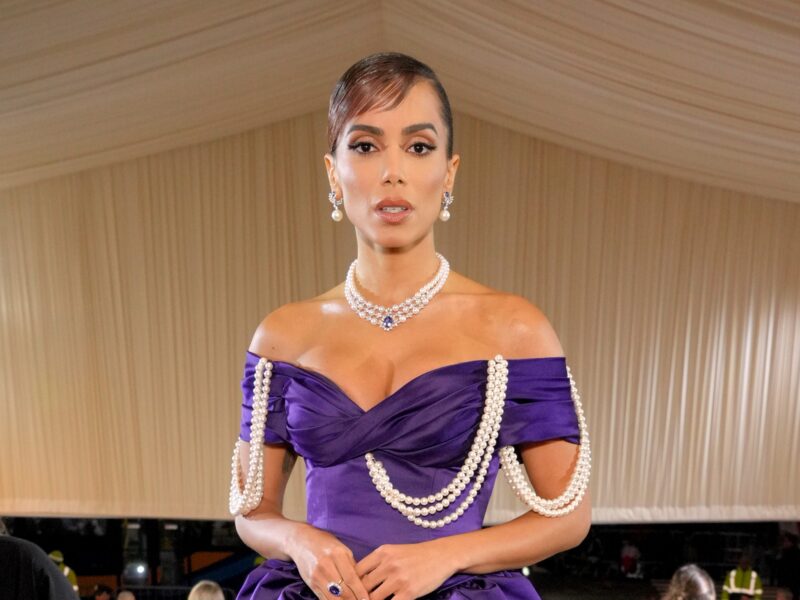 NEW YORK, NEW YORK - MAY 02: (Exclusive Coverage) Anitta arrives at The 2022 Met Gala Celebrating 