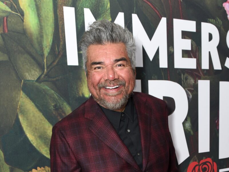 LOS ANGELES, CALIFORNIA - MARCH 30: George Lopez attends the Immersive Frida Kahlo Preview at the Lighthouse Artspace Los Angeles on March 30, 2022 in Los Angeles, California. (Photo by Vivien Killilea/Getty Images for Lighthouse Immersive and Impact Museums)