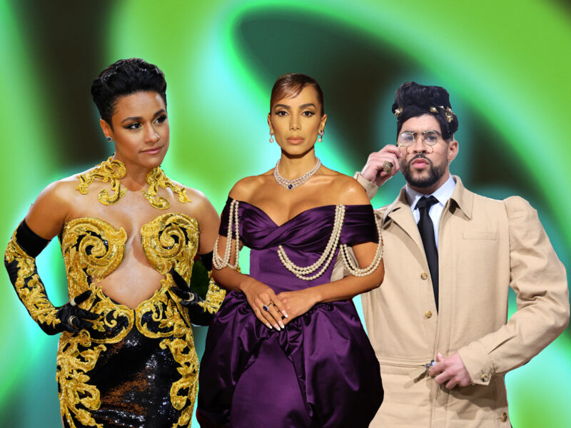 2022 Met Gala Celebrities Ariana DeBose, Anitta, and Bad Bunny