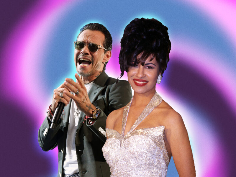 Marc Anthony and Selena Quintanilla