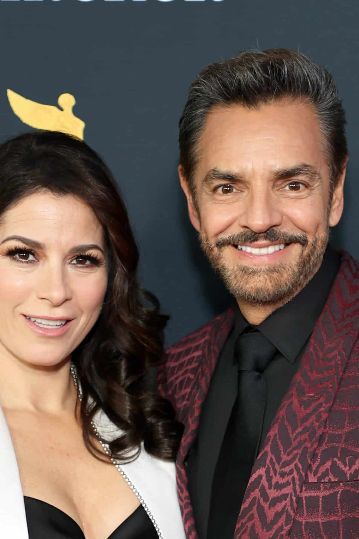 LOS ANGELES, CALIFORNIA - FEBRUARY 28: (L-R) Alessandra Rosaldo and Eugenio Derbez attend the 5th Annual HCA Film Awards at Avalon Hollywood & Bardot on February 28, 2022 in Los Angeles, California. (Photo by Amy Sussman/WireImage)
