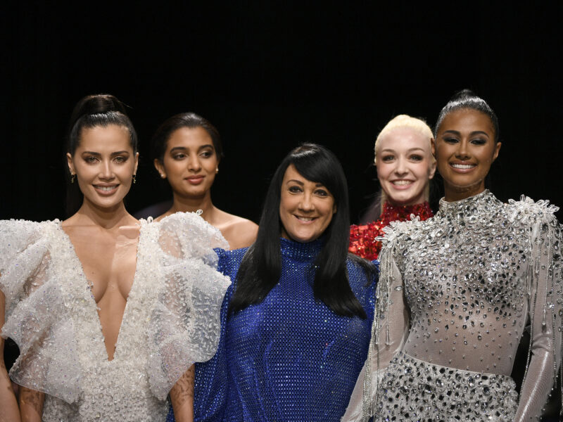Giannina Azar, who worked with Beyonce, At New York Fashion Week Powered By Art Hearts Fashion February 2022