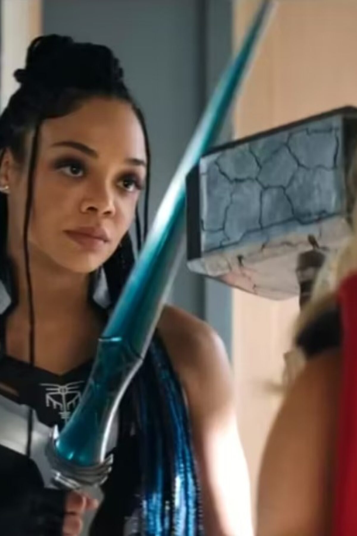 Tessa Thompson as King Valkyrie in Thor: Love and Thunder