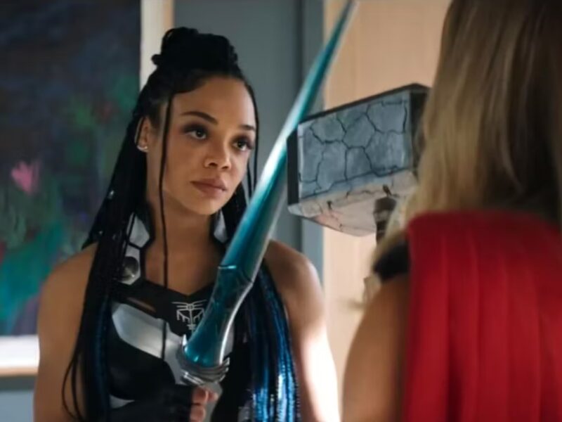 Tessa Thompson as King Valkyrie in Thor: Love and Thunder