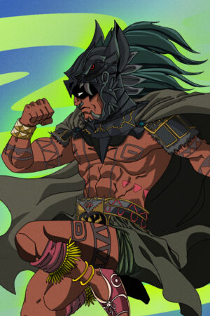Aztec Batman by Jesus Rodriguez