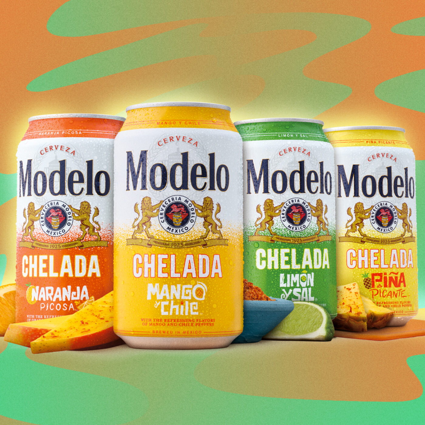 Modelo Introduces Its Chelada Variety Pack of Fruit Flavors Including 