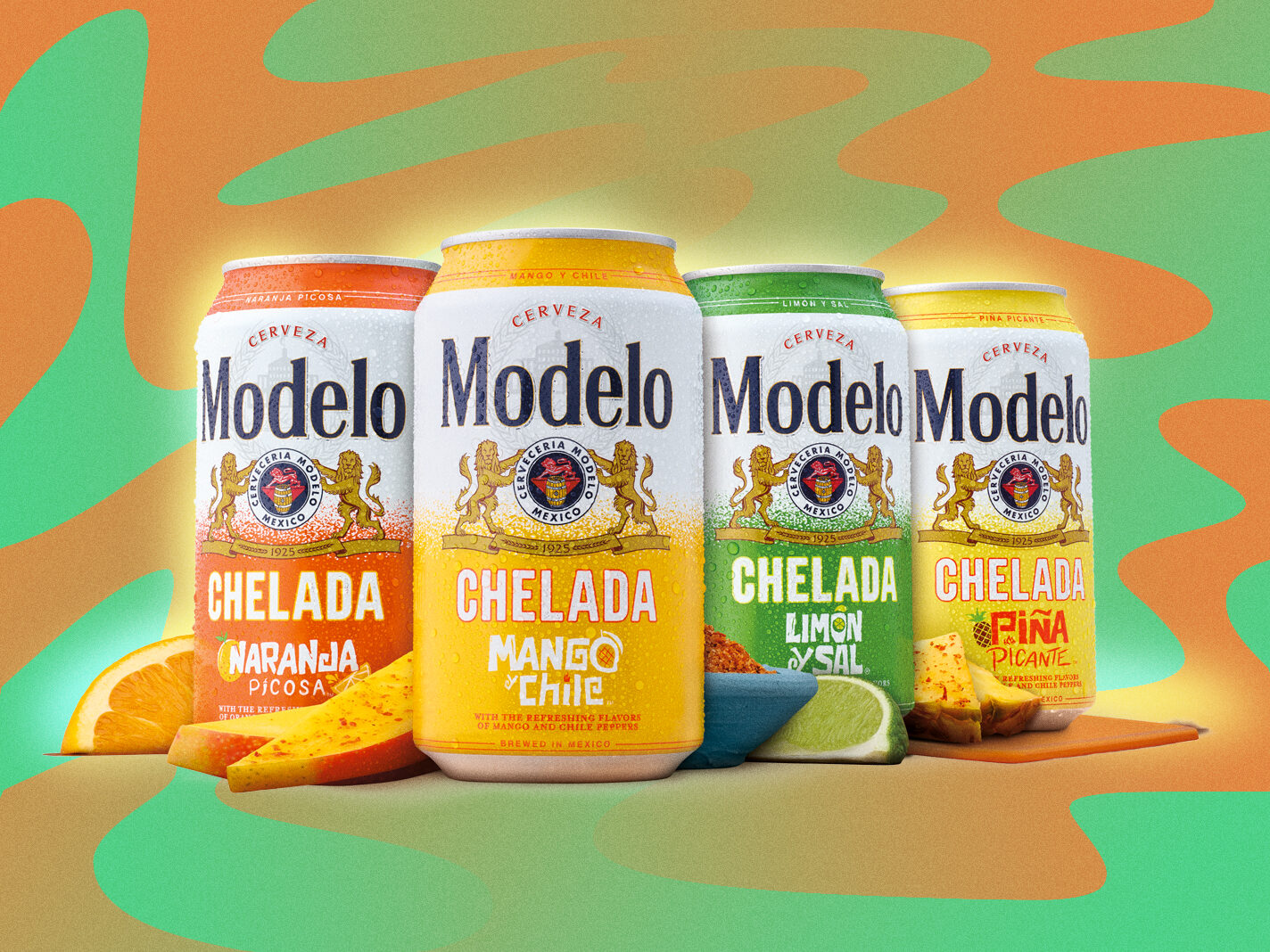 Modelo Introduces Its Chelada Variety Pack of Fruit Flavors Including