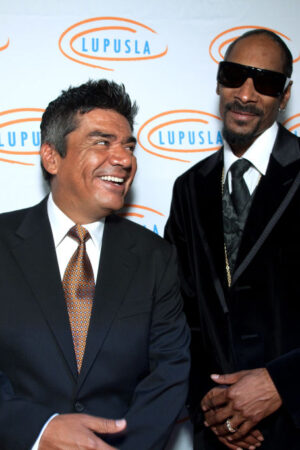 BEVERLY HILLS, CA - MAY 06: Comedian George Lopez and rapper Snoop Dogg attend the 10th Annual Lupus LA Orange Ball - Orange Carpet Arrivals at the Beverly Wilshire Four Seasons Hotel on May 6, 2010 in Beverly Hills, California. (Photo by Tiffany Rose/WireImage)