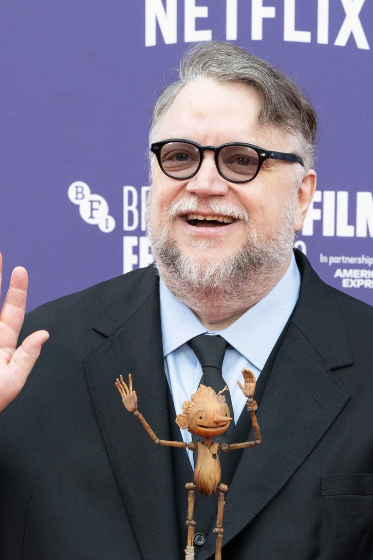 LONDON, ENGLAND - OCTOBER 15: Director Guillermo del Toro attends the 