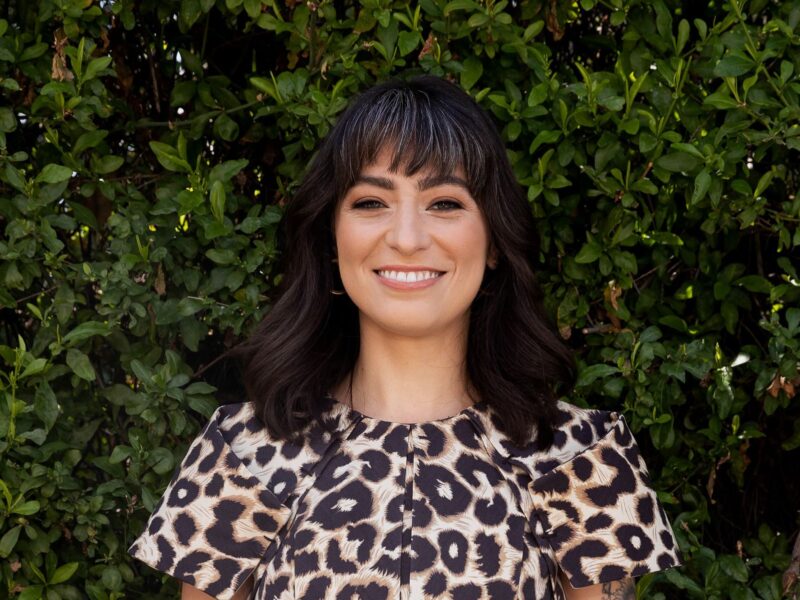 UNSPECIFIED: In this image released on April 22, host Melissa Villaseñor behind the scenes of the 2021 Film Independent Spirit Awards at Post 43 in Los Angeles, California. (Photo by Emma McIntyre/Getty Images for Film Independent)