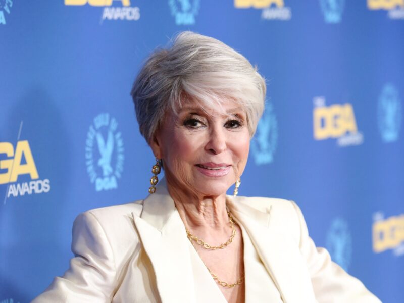 BEVERLY HILLS, CALIFORNIA - MARCH 12: Rita Moreno attends the 74th Annual Directors Guild Of America Awards at The Beverly Hilton on March 12, 2022 in Beverly Hills, California. (Photo by Jesse Grant/Getty Images)