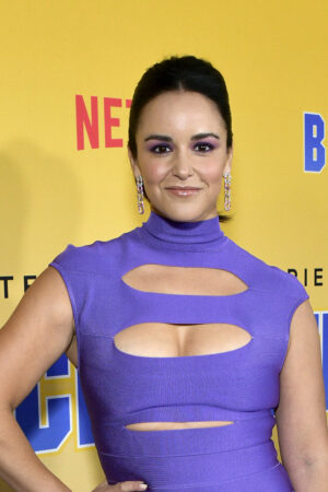 LOS ANGELES, CALIFORNIA - OCTOBER 27: Melissa Fumero attends the Blockbuster S1 Premiere at Netflix Tudum Theater on October 27, 2022 in Los Angeles, California. (Photo by Araya Doheny/Getty Images for Netflix)