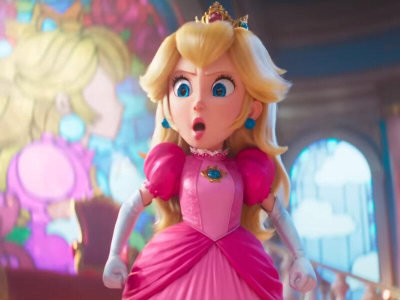 Anya Taylor-Joy as Princess Peach in The Super Mario Bros. Movie